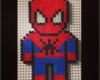 Perlen Motive Vorlagen Süß Spiderman Hama Beads by Hob2393