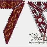 Perlenarmbänder Vorlagen Angenehm схема треугольных кулонов из бисера