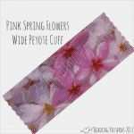 Perlenarmbänder Vorlagen Beste Bracelet Pattern Pink Spring Flowers Wide Peyote Cuff