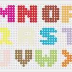Perlenarmbänder Vorlagen Einzigartig Alfabeto Dalla M X Con Hama Beads