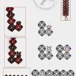 Perlenarmbänder Vorlagen Kostenlos Wunderbar Ewa Gyöngyös Világa Trelew Karkötő Minta Trelew