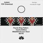 Perlenarmbänder Vorlagen Schönste Peyote Pattern Peyote Ring Pattern Pdf 477r 2
