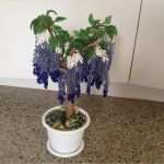 Perlenbasteln Vorlagen Erstaunlich Glyzinie Aus Perlen Diy Teil 1 2 PerlenbÄume Anna S Perlen