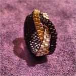 Perlenschmuck Selber Machen Vorlagen Erstaunlich Anillo Delica Diy Jewelry