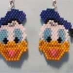 Perlenschmuck Vorlagen Kostenlos Erstaunlich Hand Perlen Donald Duck Ohrringe Ohrringe