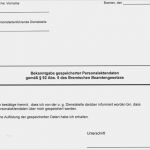 Personalakte Vorlage Luxus Verwaltungsvorschrift über Erhebung Von