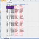 Personaleinsatzplan Excel Vorlage Fabelhaft Dienstplan Kostenlose Vorlagen