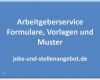 Personalfragebogen Vorlage Kostenlos Beste Arbeitgeberservice formulare Vorlagen Und Muster Jobs