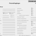 Personalfragebogen Vorlage Word Genial Personalfragebogen Anmeldung Mitarbeiter Introduction to