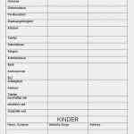 Personalliste Vorlage Bewundernswert Der Schulden K O Personalliste