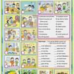 Personenbeschreibung Spanisch Vorlage Wunderbar Tag Für Tag Mein Tagesablauf Arbeitsblatt Kostenlose Daf