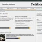 Petition Vorlage Word Erstaunlich Petitionen Deutscher Bundestag Download