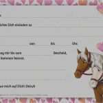 Pferde Gutschein Vorlage Wunderbar 15 Einladung Pferd Vorlage