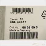 Phoenix Esl 29x8 Vorlage Beste Phoenix Contact Esl 40 X 17 Einsteckstreifen Art Nr