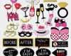 Photo Booth Geburtstag Vorlagen Best Of 31pcs Lot Bachelorette Party Booth Props Girls Night