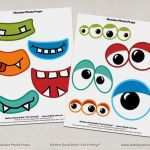 Photo Booth Geburtstag Vorlagen Wunderbar Monster Eyes and Mouths Printable Props for