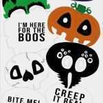 Photo Booth Props Vorlagen Angenehm Diy Halloween Booth Props – Scrap Booking