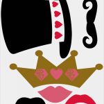 Photo Booth Props Vorlagen Erstaunlich Freebie Valentine’s Day Props – Scrap Booking