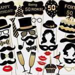 Photo Booth Vorlagen Pdf Best Of 50th Birthday Booth Props Printable Party by