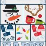 Photo Booth Vorlagen Pdf Süß Winter Booth Props Free Winter Holiday Props