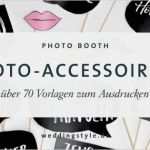 Photo Booth Vorlagen Zum Ausdrucken Genial 70 Booth Requisiten Einfach Downloaden
