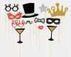 Photo Booth Vorlagen Zum Ausdrucken Schönste Booth Silvester Set 12 Tlg Bunt Depot De