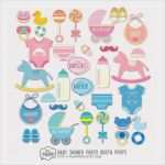 Photobooth Babyparty Vorlagen Angenehm Cute Baby Shower Booth Props Digital Instant Download
