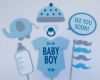 Photobooth Babyparty Vorlagen Best Of Boy Baby Shower Booth Props Baby Boy by Raiseyourprops