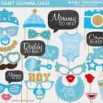 Photobooth Babyparty Vorlagen Cool Instant Download Baby Shower Booth Props Printable