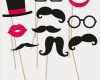 Photobooth Babyparty Vorlagen Elegant Accéssoires Booth Moustache X10