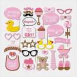 Photobooth Babyparty Vorlagen Erstaunlich Best Baby Shower Booth Props Booth It S A Boy