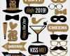 Photobooth Babyparty Vorlagen Hübsch 2019 New Year S Eve Booth Props Collectionprintable