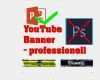 Photoshop Banner Vorlage Elegant Youtube Banner Vorlage Erstellen Ohne Shop