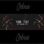 Photoshop Banner Vorlage Erstaunlich Free Youtube Banner Template Shop by Cobras