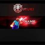 Photoshop Banner Vorlage Genial Free Awesome 3d Minecraft Banner Template [ Shop
