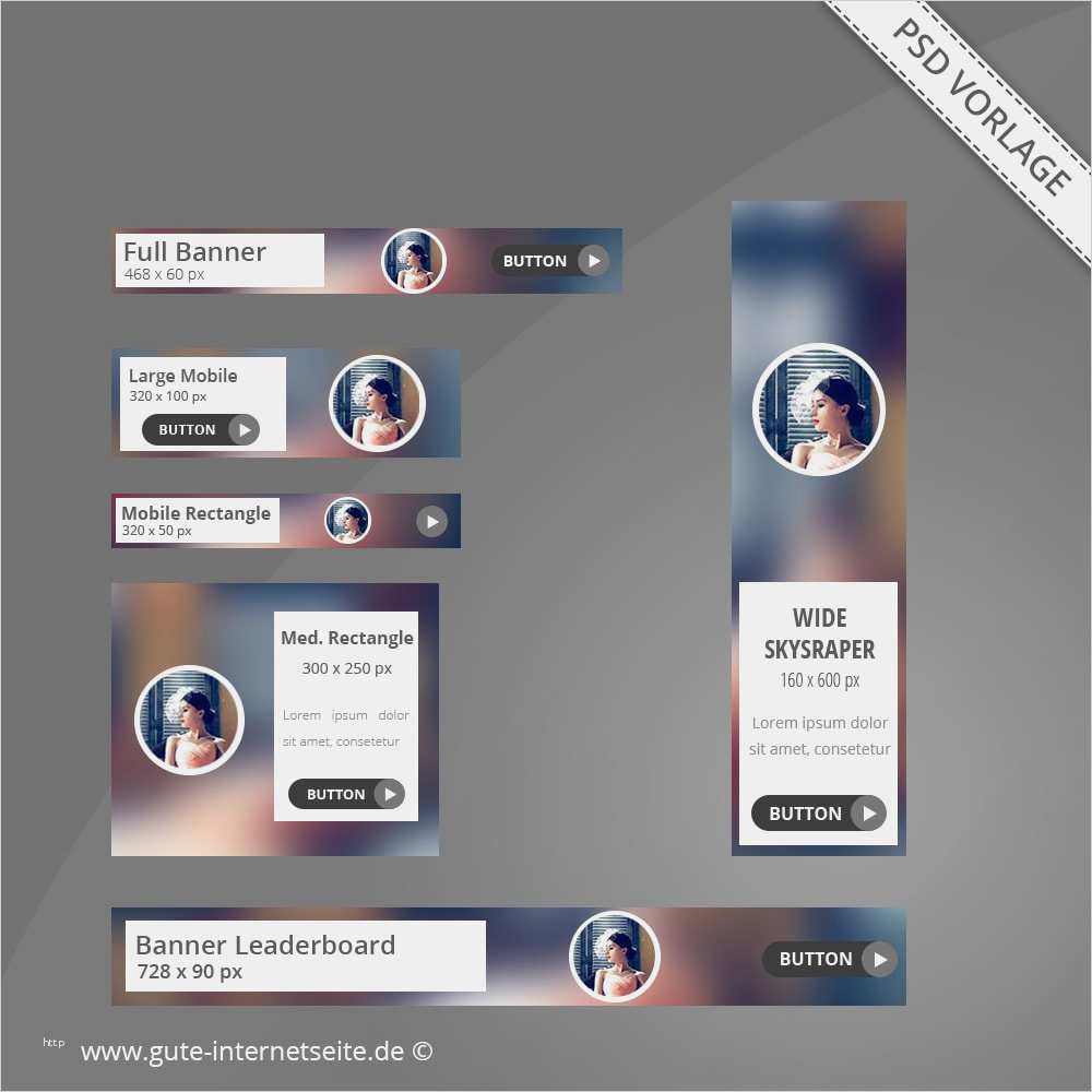 Photoshop Banner Vorlage Genial Web Banner Set Shop Vorlage social Color Gute