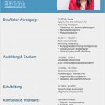 Photoshop Bewerbung Vorlage Wunderbar Lebenslauf Muster 2 Hellblau Kostenlos En