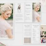Photoshop Broschüre Vorlage Erstaunlich Hochzeit Fotografie Trifold Broschüre Vorlage Client