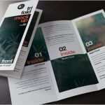 Photoshop Broschüre Vorlage Großartig Psd Tri Fold Mockup Template Vol2