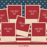 Photoshop Collage Vorlage Download Erstaunlich Retro Style Independence Day Collage Template