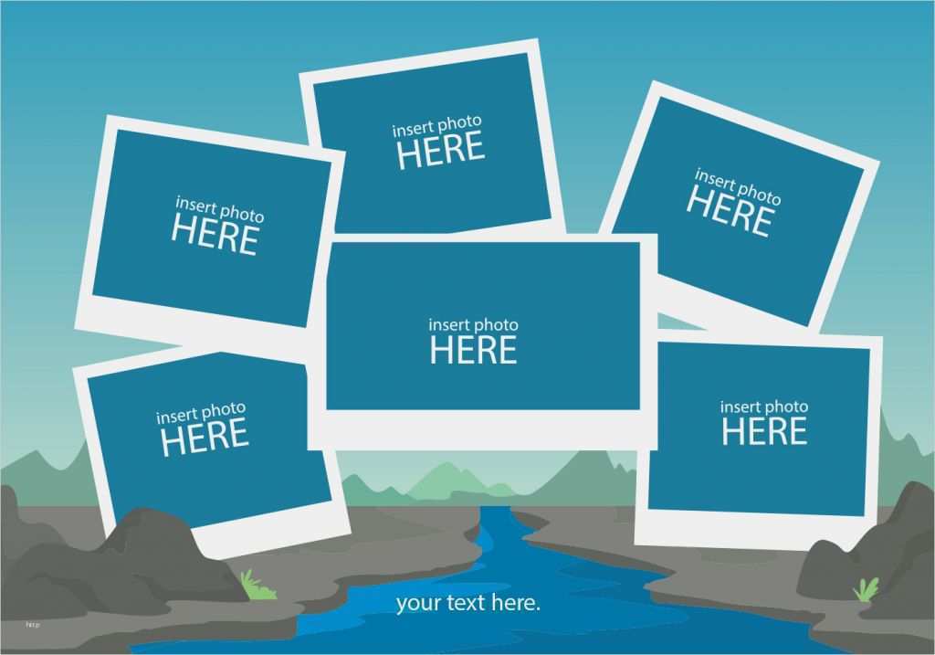 Photoshop Collage Vorlage Download Luxus River Collage Template Download Free Vector Art