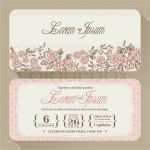 Photoshop Einladungskarten Vorlagen Einzigartig Vintage Blumen Hochzeit Einladung Karten Design Vorlage