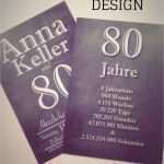 Photoshop Einladungskarten Vorlagen Inspiration Einladungskarten 80 Geburtstag Einladungskarten 80