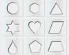 Photoshop formen Vorlagen Best Of Vorlage Für Einfache Geometrische formen Mit Innerer