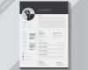 Photoshop Lebenslauf Vorlage Schönste Modèle Cv Noir Et Blanc