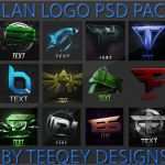 Photoshop Logo Vorlagen Einzigartig Teeqeyhd S Logo Psd Pack