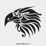 Photoshop Logo Vorlagen Erstaunlich Negro Tribal Eagle Vector Del Tatuaje