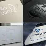 Photoshop Logo Vorlagen Schön Logo Mockups Für 3d Glanz Und Relief Effekte