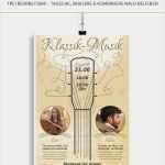 Photoshop Plakat Vorlagen Einzigartig Flyer Vorlagen Für Konzerte Discos Und Musicals