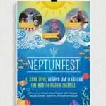 Photoshop Plakat Vorlagen Genial Flyer Und Plakatvorlagen Zum Neptunfest Und Kindertag